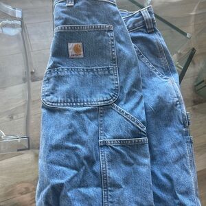 Carhartt Light Blue Denim Work Jeans
